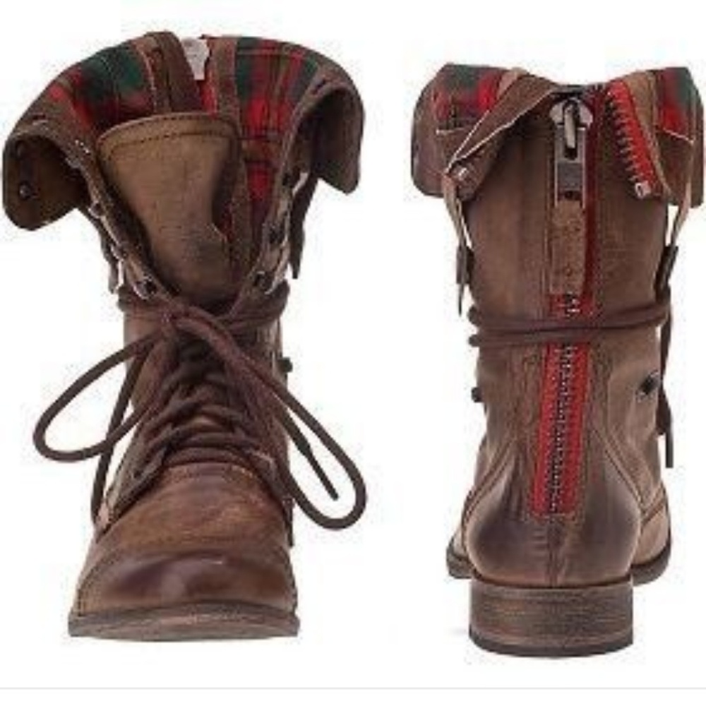 Steve madden combat boots